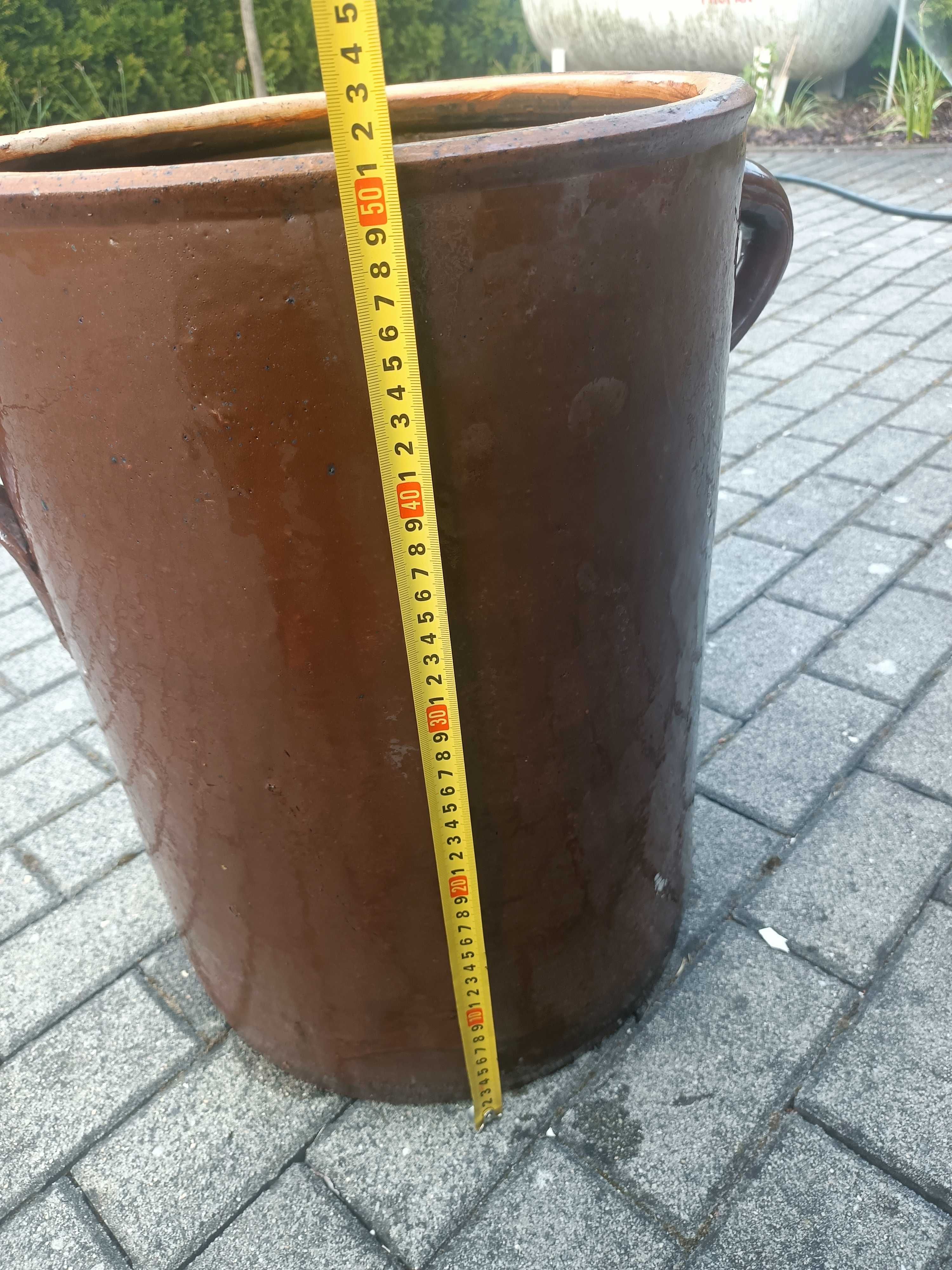 Beczka, garnek kamionkowy 50 litrow