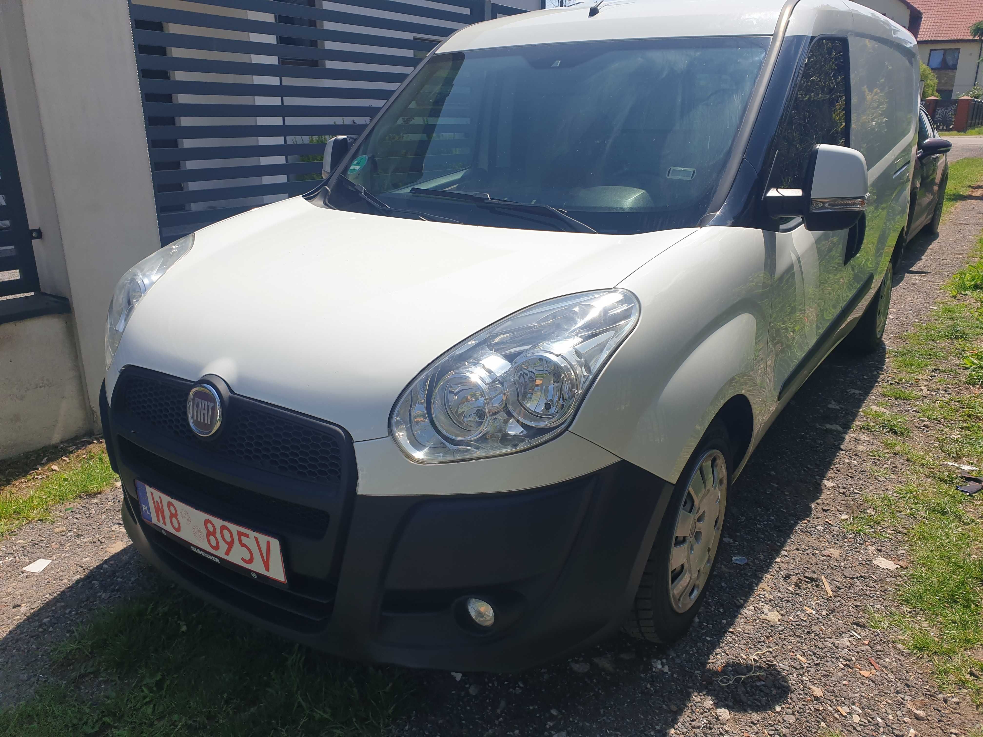 Wynajmę samochód dostawczy Fiat Doblo, ład. 1t, od 80zł za dobę