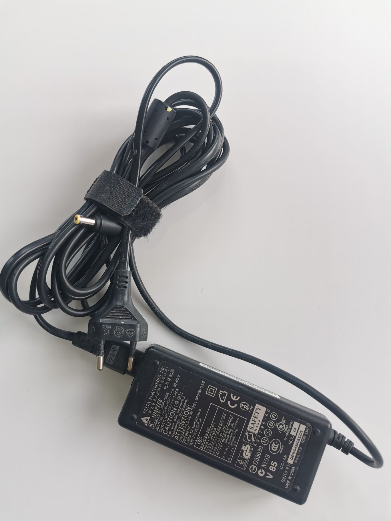 Zasilacz do laptopa, notebooka ADP-65DB, 19V 3,42A, z przewodem zas.