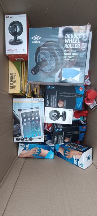 Pakiet paleta mix box rzeczy nowych i używanych