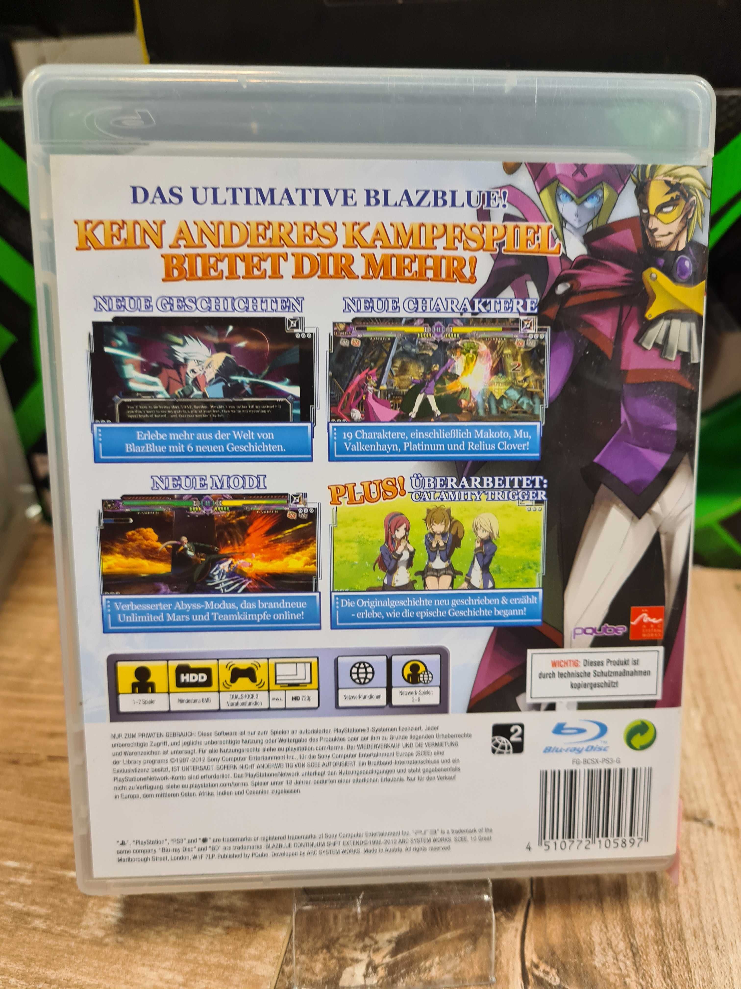 BlazBlue: Continuum Shift Extend PS3, Sklep Wysyłka Wymiana