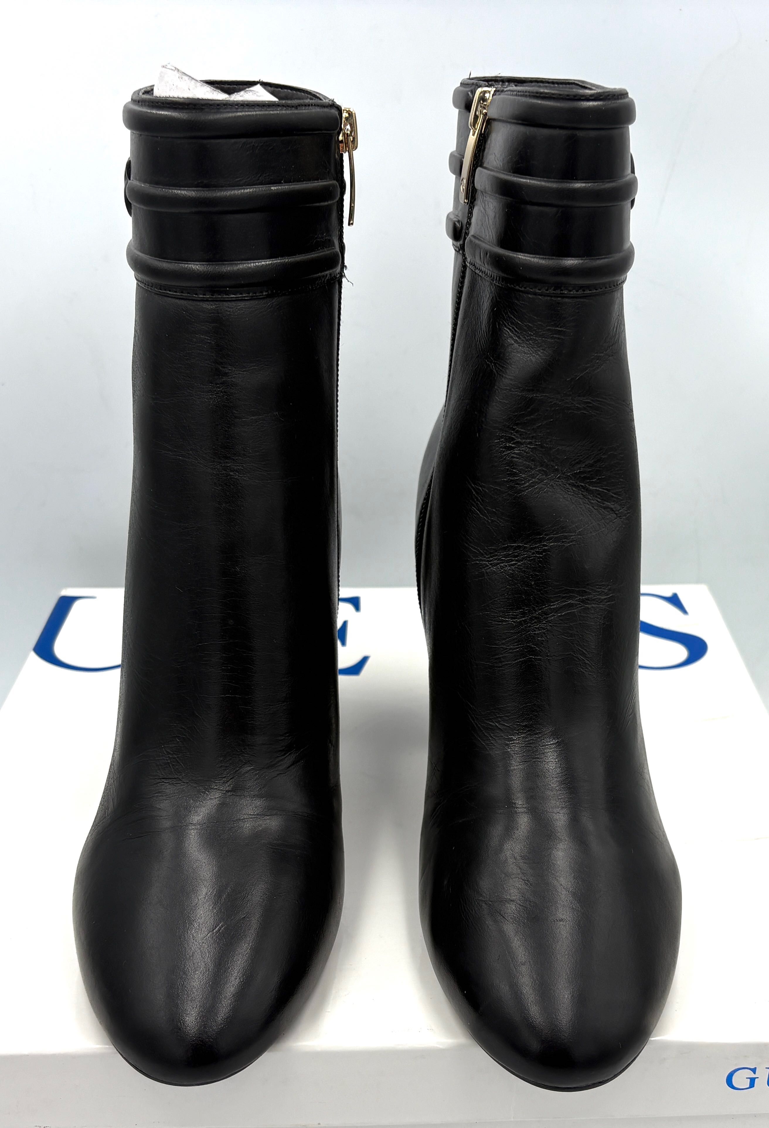 ‼️Nowe oryginalne botki GUESS Adane czarne 40 AZ 156 obcas 9.5 cm