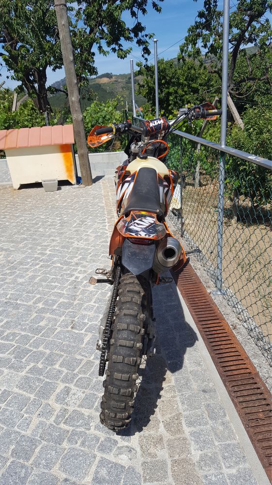 KTM EXC 400cc matriculada