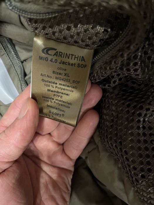 Carinthia MIG 4.0 - Olive оригінал XL