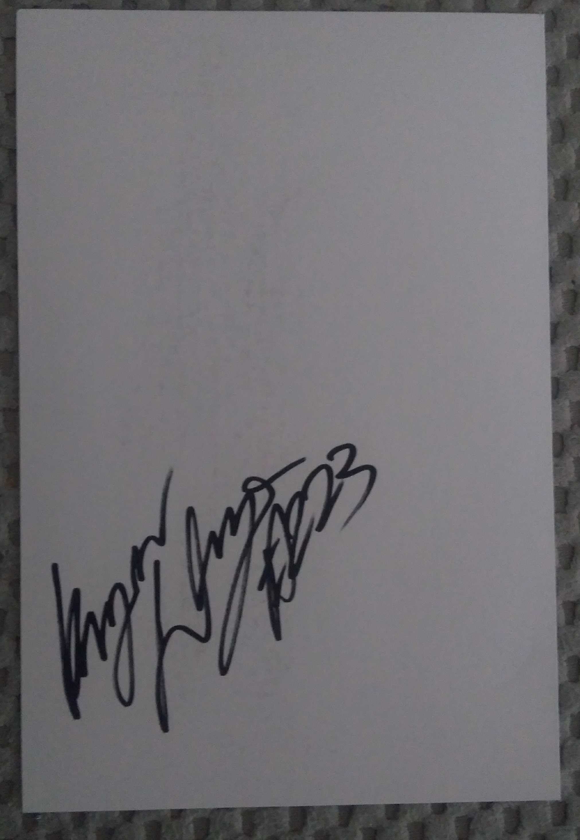 Autografy żużlowców (żużel, speedway)