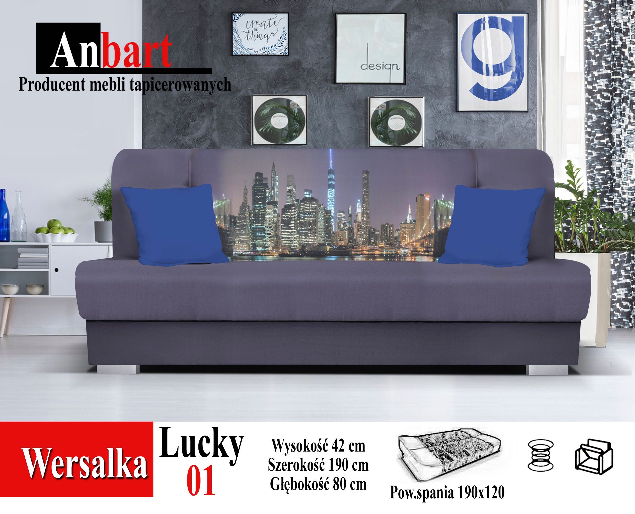 Wersalka, sofa, kanapa, łóżko, leżanka rozkładana, HIT, PROMOCJA