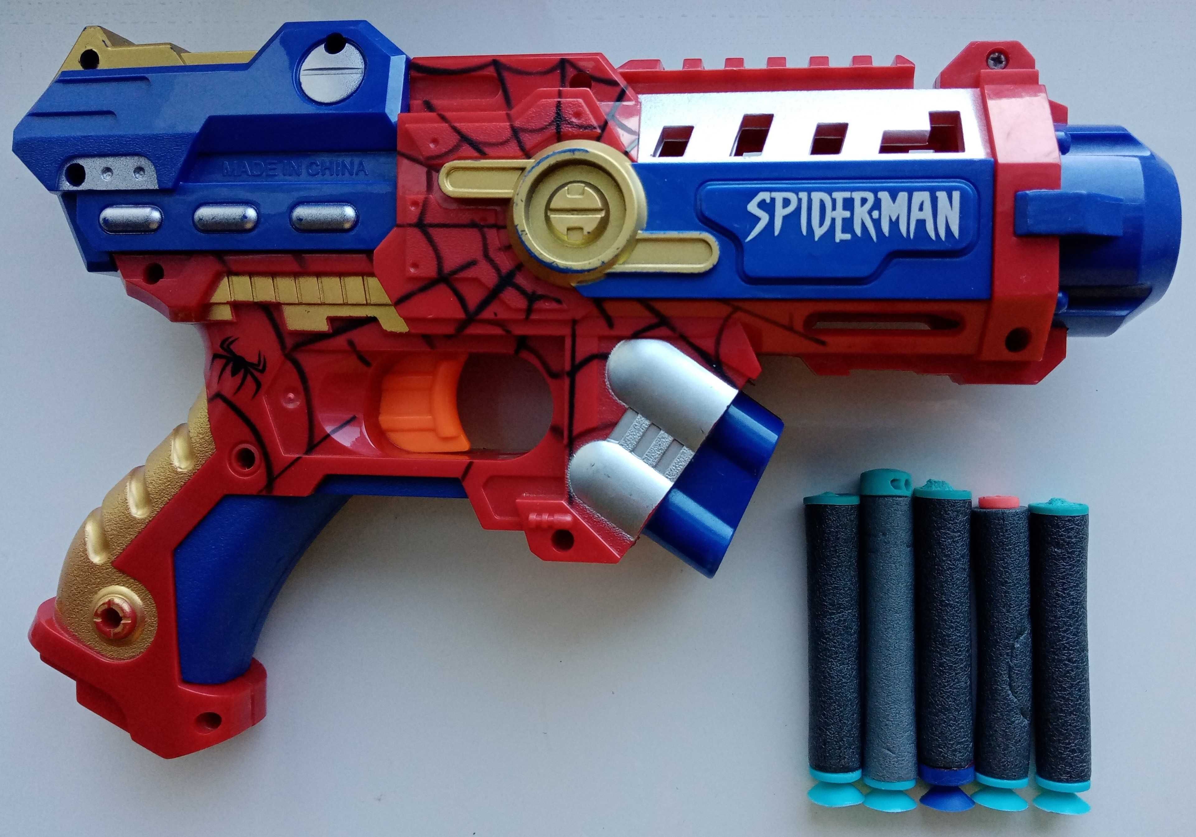 Пистолет игрушечный Spiderman