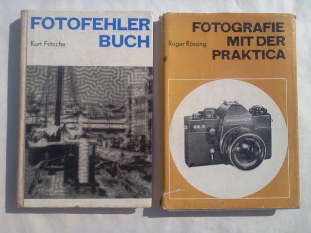 Продаю книги по фотографии (2 на немецком и 1 на польском языках)