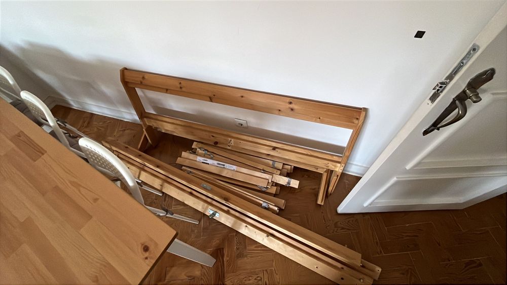 Ikea  Cama e estrutura