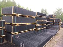 Panel ogrodzeniowy h=123cm,133cm,1,53 czarny i grafit fi4 fi5
