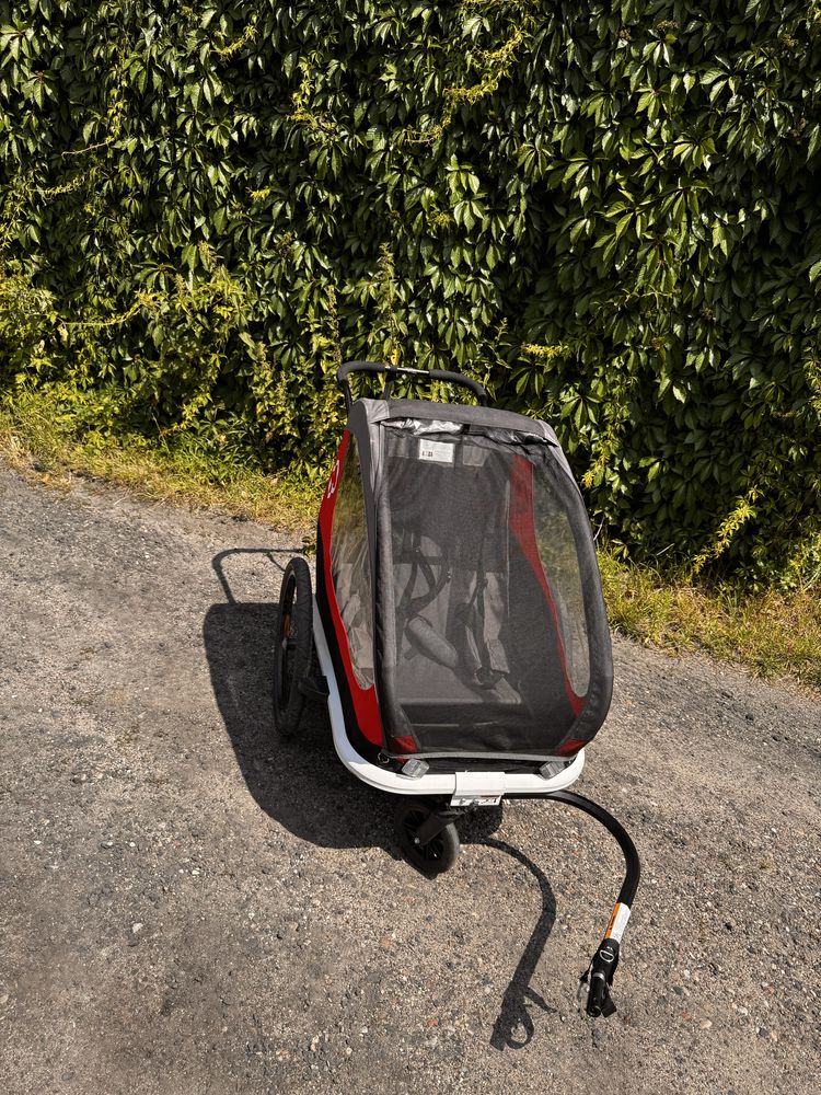 Hamax ixplorer przyczepka rowerowa dla 2 dzieci