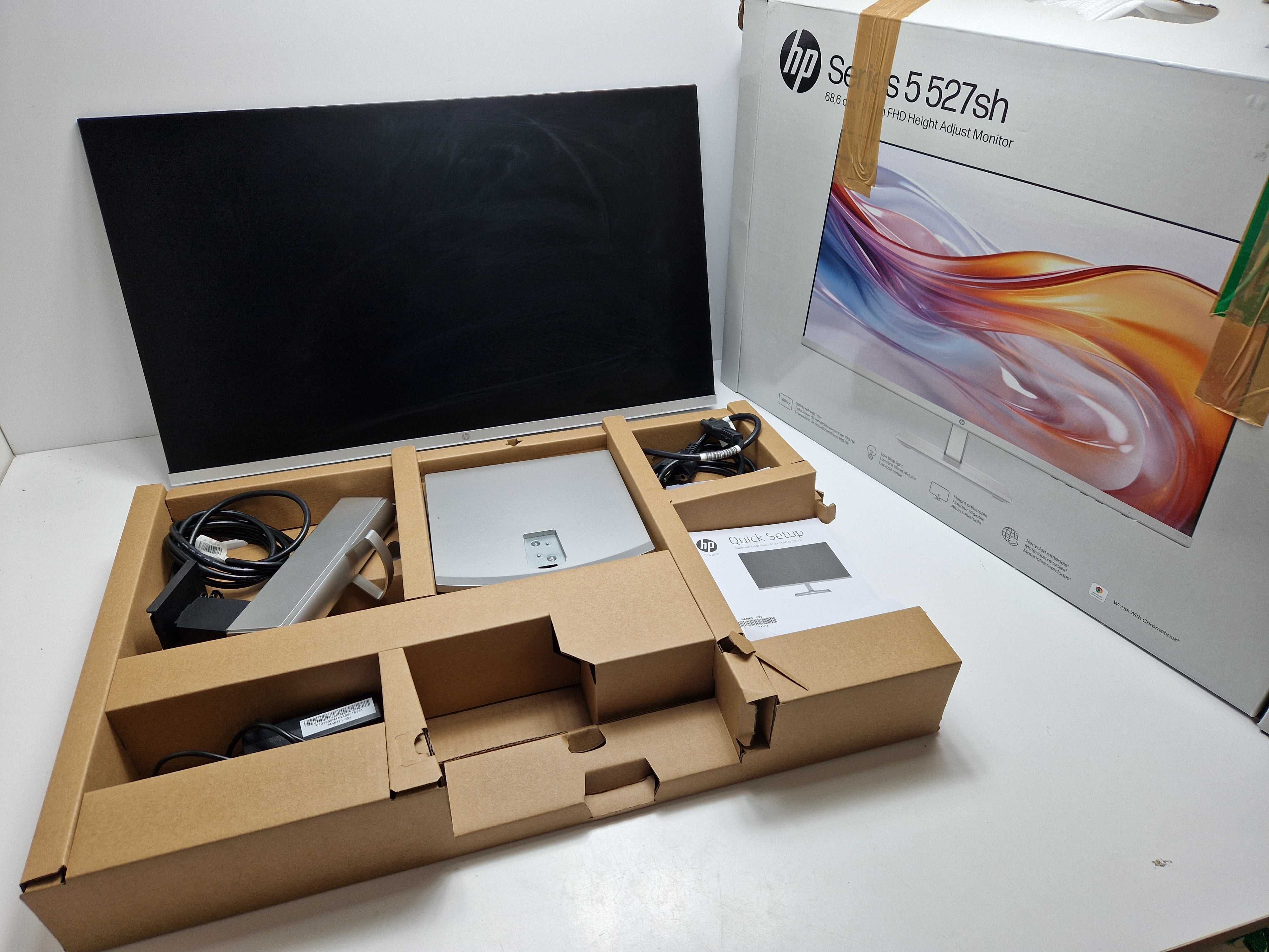 Monitor HP 527SH 27" 1920X1080Px IPS/PLS 100HZ GWR