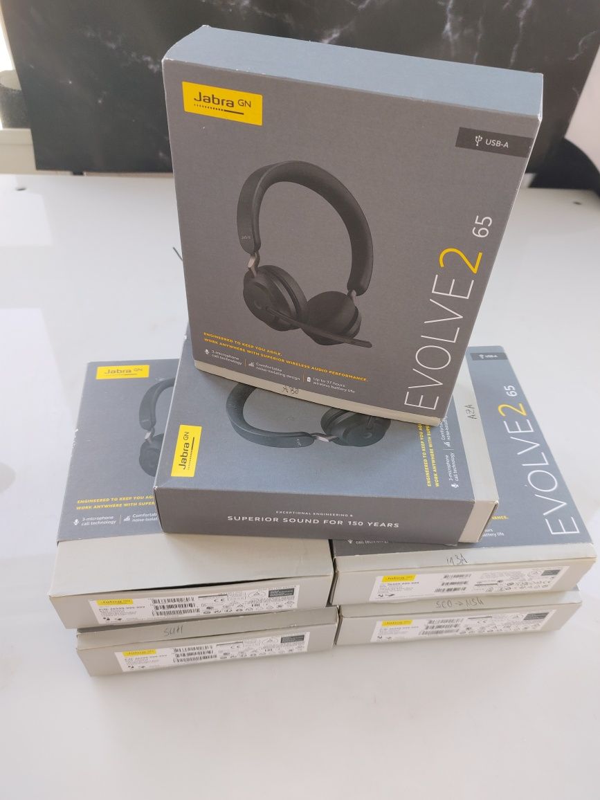 Наушники Jabra Evolve2 65 USB-A блютуз гарнитура для call центра
