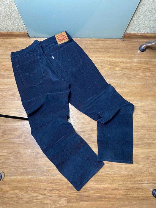 Комфортные Тёплые Зимние Штаны(Джинсы)Брюки Левайс(Levis)Вельветовые