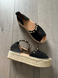 Espadryle wysokie