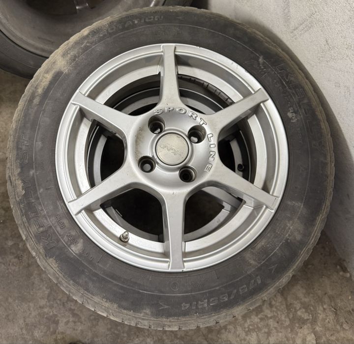 Продам диски с резиной 4*100