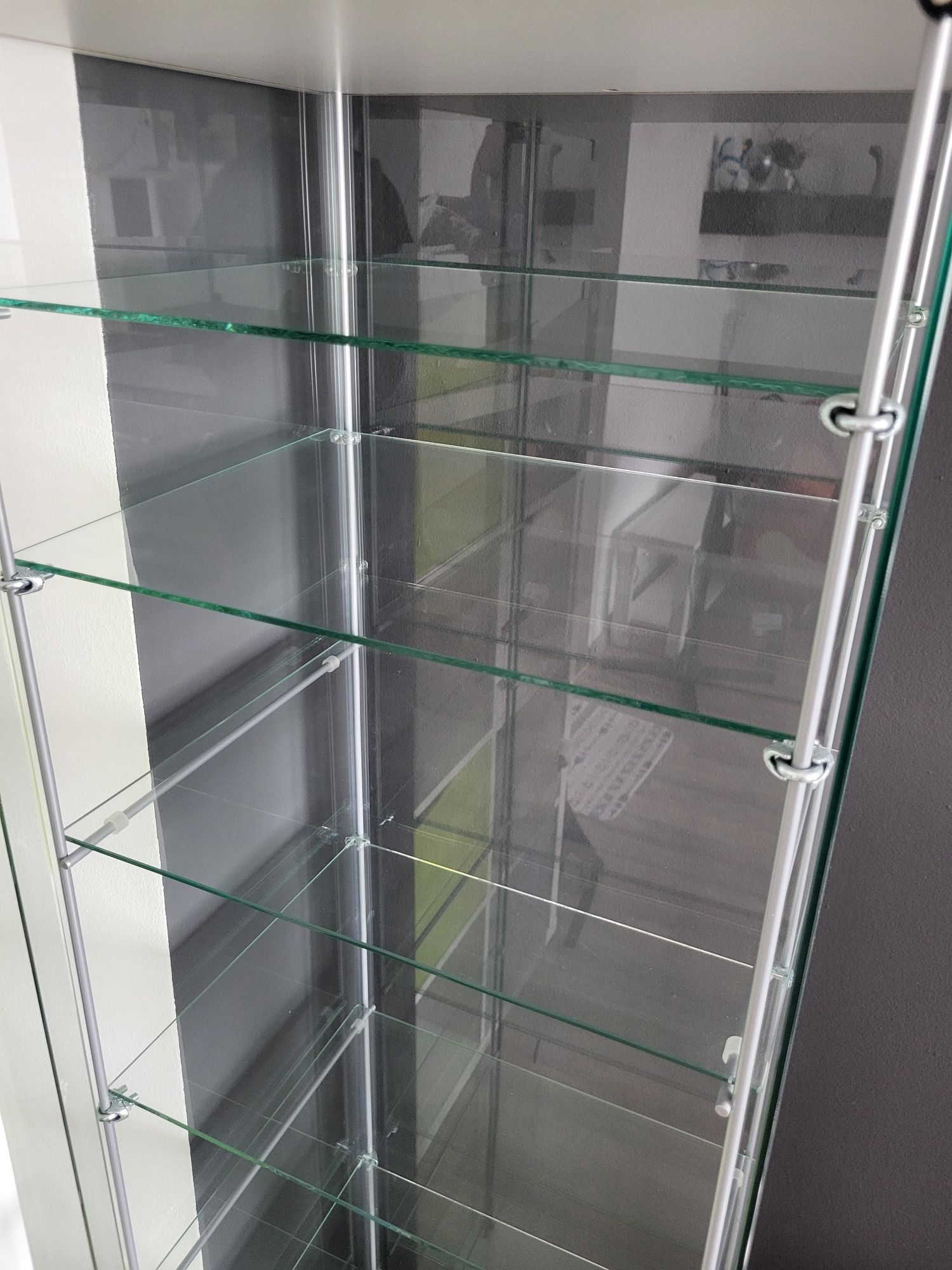 Witryna gablota detolf z dodatkowymi półkami