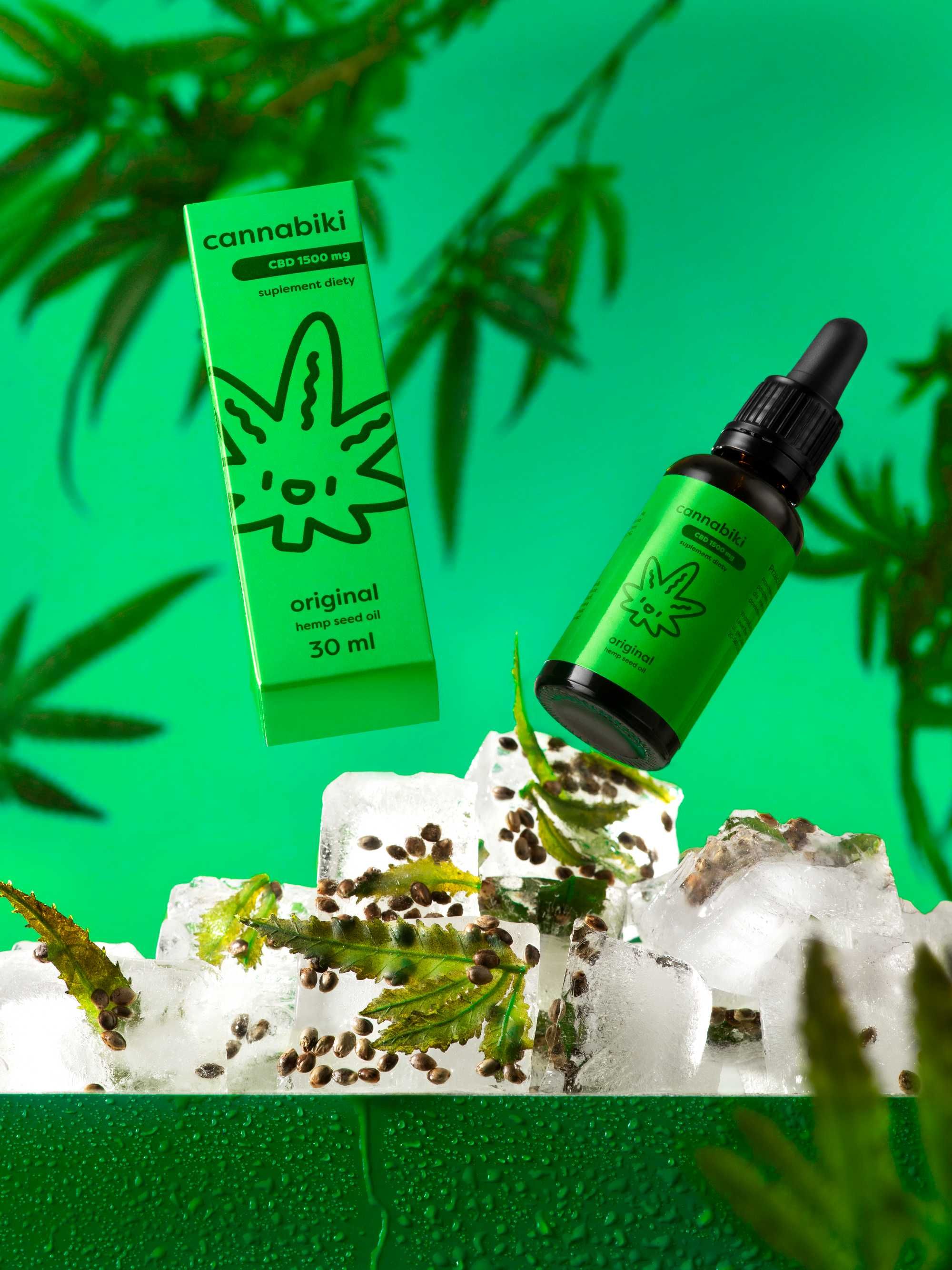 Cannabiki Original CBD 1500 mg Здоров'я й Гармонія 5% кбд 30мл