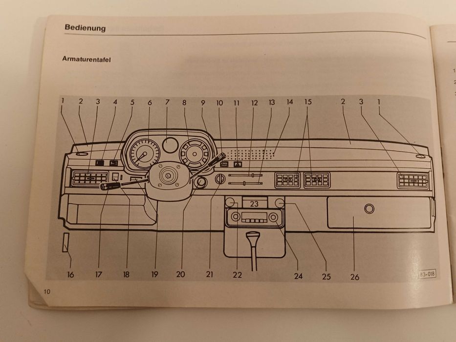 VW Volkswagen Passat B1 Instrukcja Obsługi - Książka 1974