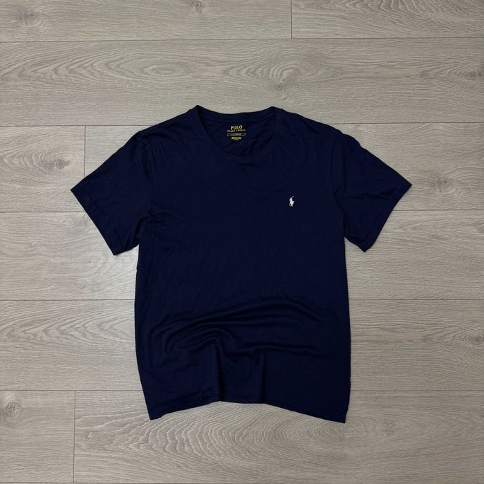 НОВА Темно синя Класична футболка Ральф Лорен Ralph Lauren розмір L