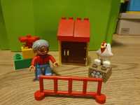 LEGO Duplo – 2 zestawy razem: Mała świnka 5643 i  Kurnik 5644.