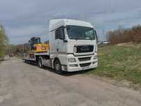 Usługi koparką gąsienicowa  koparkąładowarka transport ładowarka teles