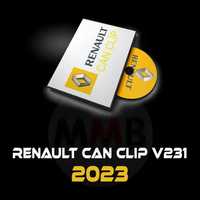 Renault CAN CLIP V231 Software