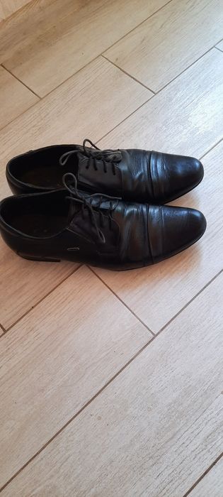 Чоловічі шкіряні туфлі 41 розмір