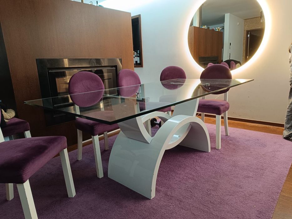Mesa de Jantar Desing Moderno