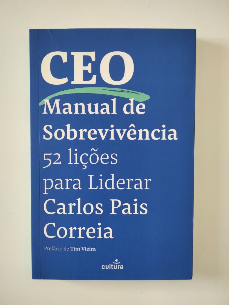 CEO - Manual de Sobrevivência, de Carlos Pais Correia