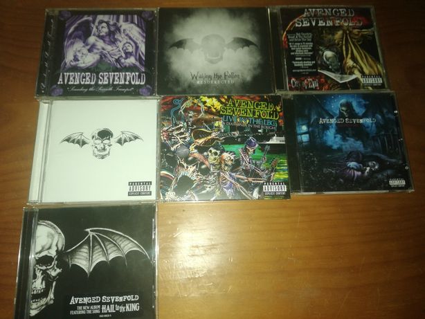 Coleção CD's Avenged Sevenfold