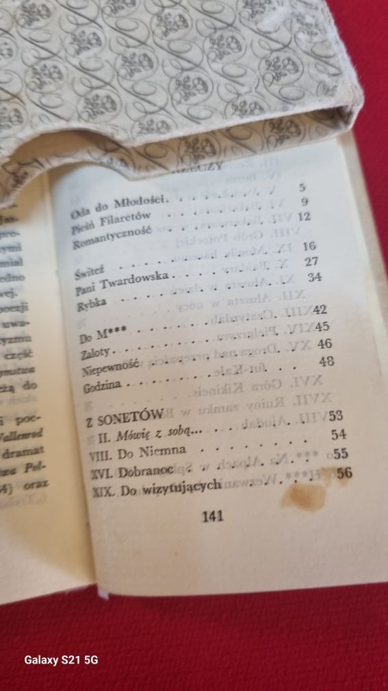 Adam Mickiewicz-miniaturka 5,5×9,5