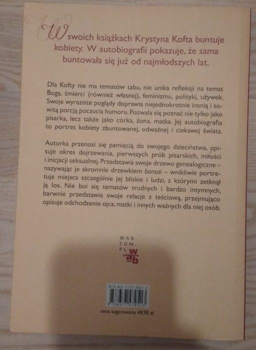 Krystyna Kofta - Kobieta zbuntowana. Autobiografia