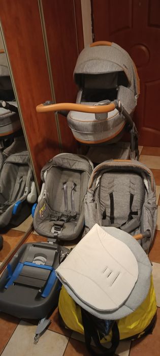 Wózek ADAMEX + akcesoria i isofix
