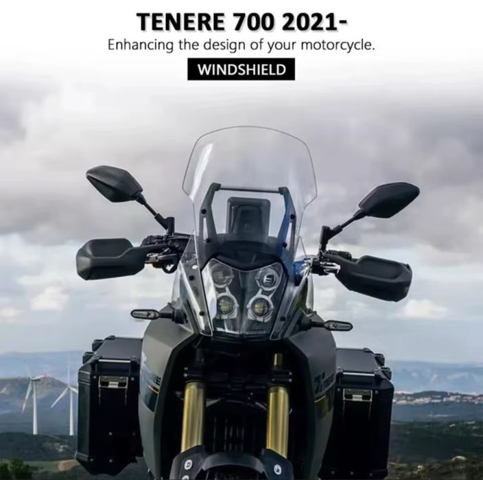 Вітрове скло на yamaha tenere 700