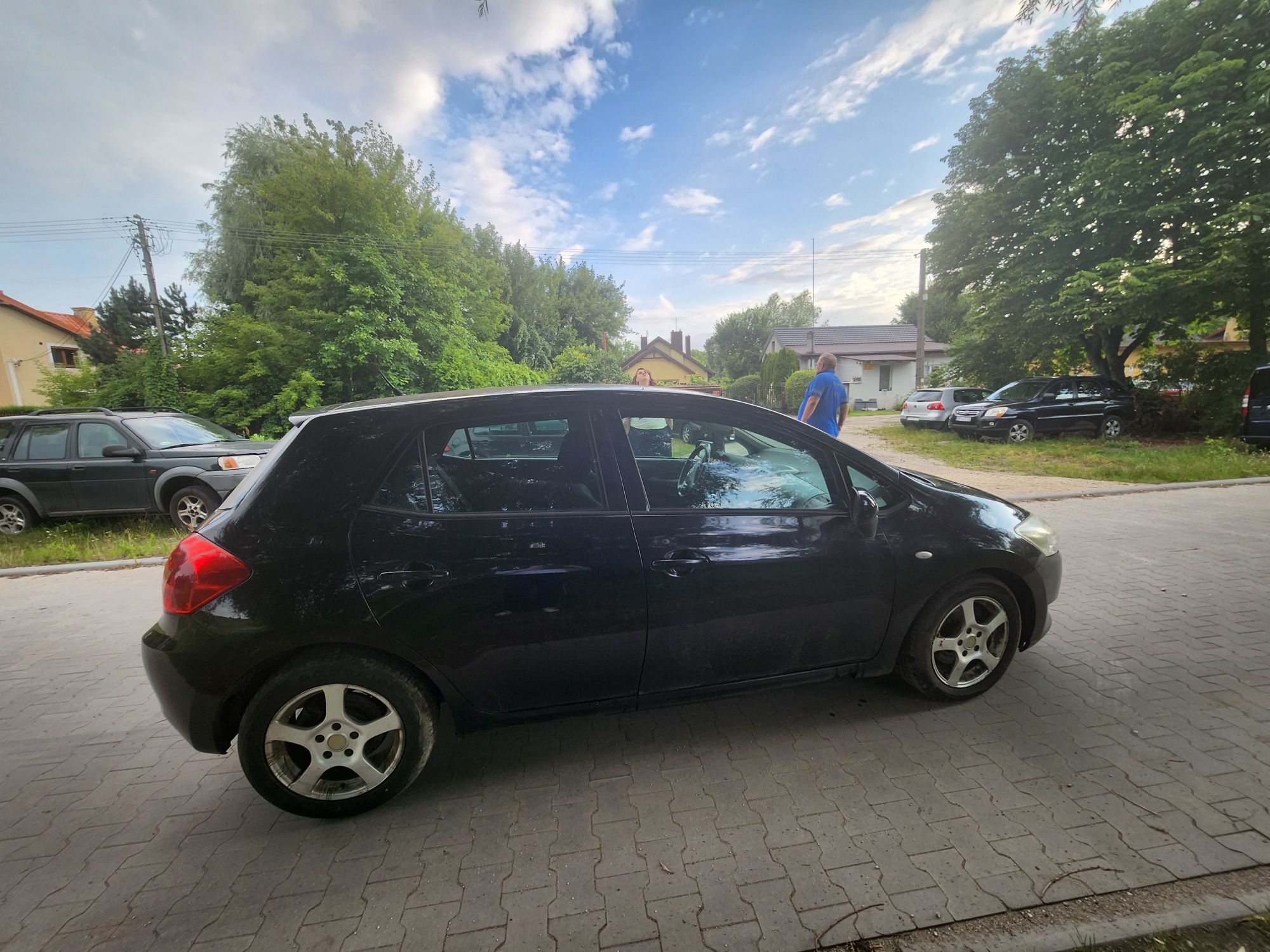 Toyota Auris Hatchback 2008 2.0 diesel uszkodzony silnik