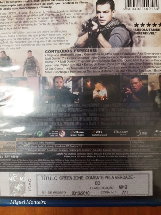 Green Zone combate pela verdade