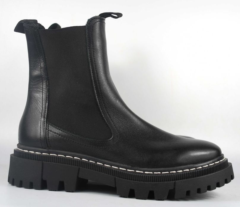 Nowe skórzane ocieplane botki Tamaris rozmiar 38