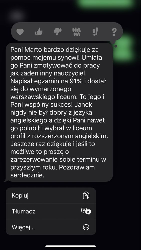 Korepetycje z języka angielskiego online, stacjonarnie