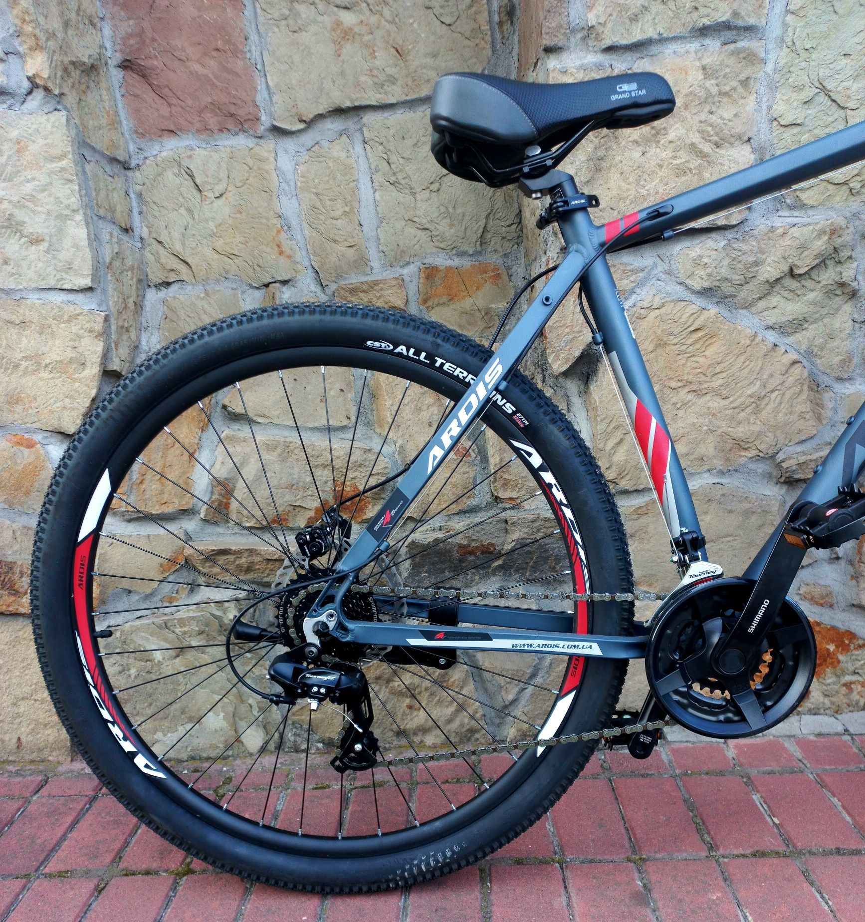 Велосипед Ardis Titan 29"  рама 19" сірий