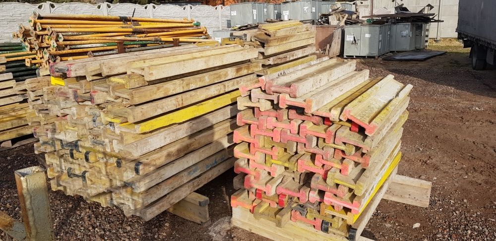 Mikołów dźwigary króciaki używane peri doka głowice Korony trójnogi