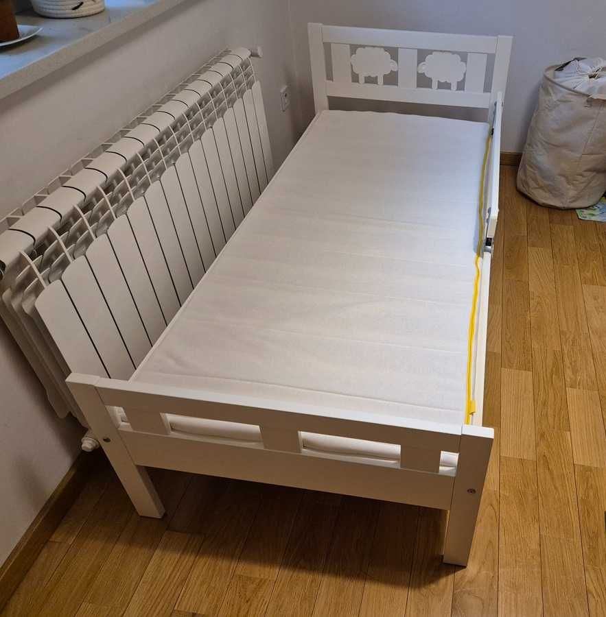 Łóżko IKEA KRITTER + materac