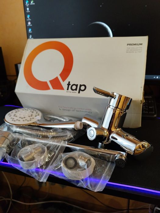 Змішувач для ванни Qtap Elit CRM 005 NEW