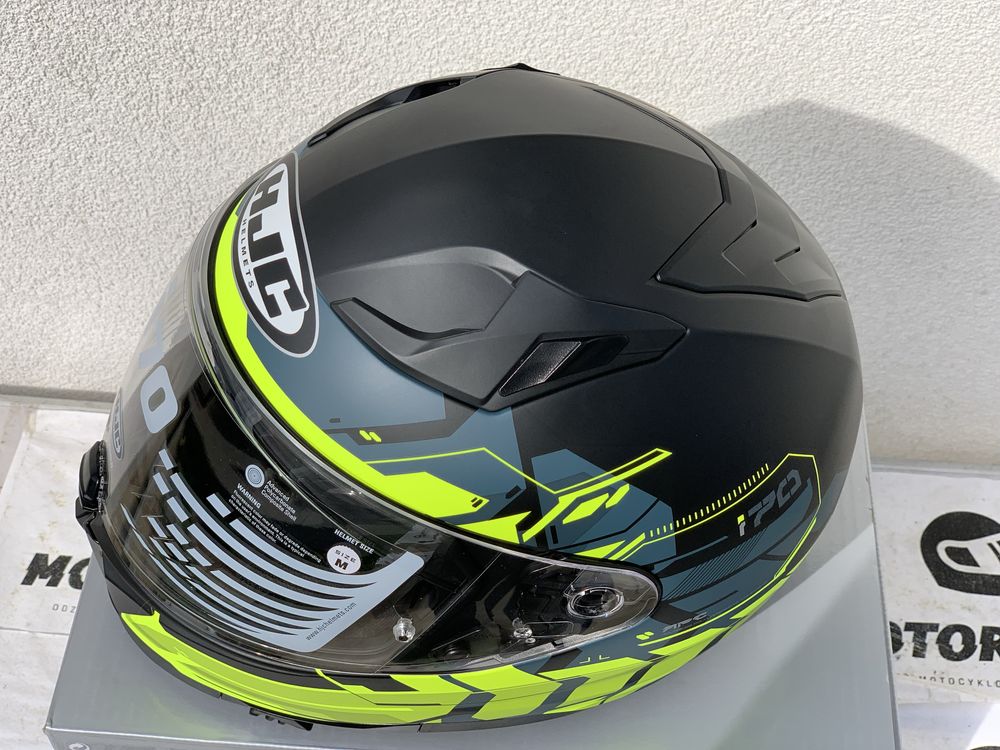 Kask motocyklowy HJC i70 ALLIGON rozmiar M, Blenda, Pinlock,Poliweglan