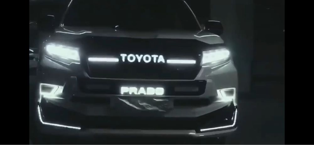 Тюнінг - решітка радіатора Land Cruiser Prado 150.