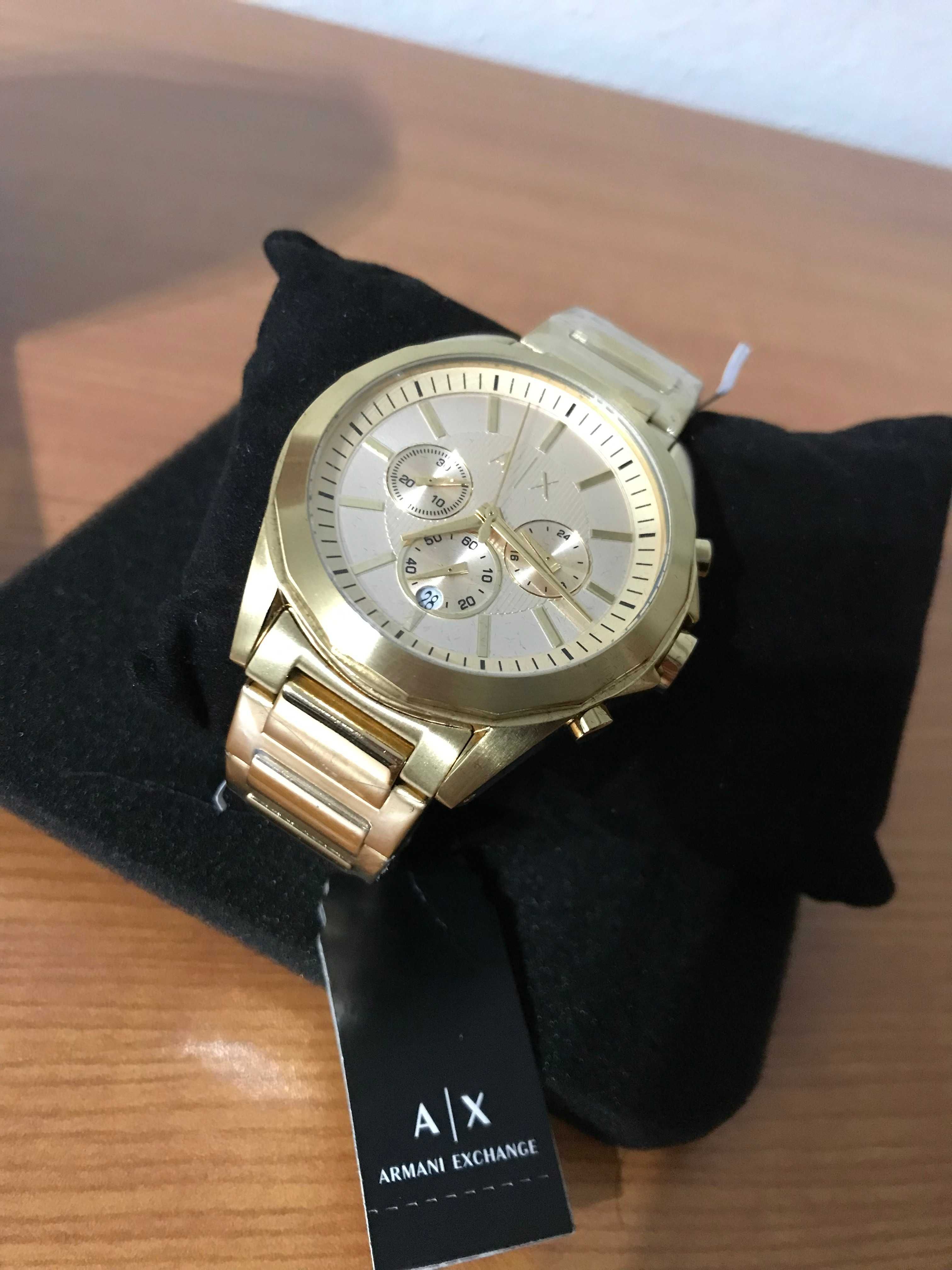 Relógio Armani Exchange Dourado