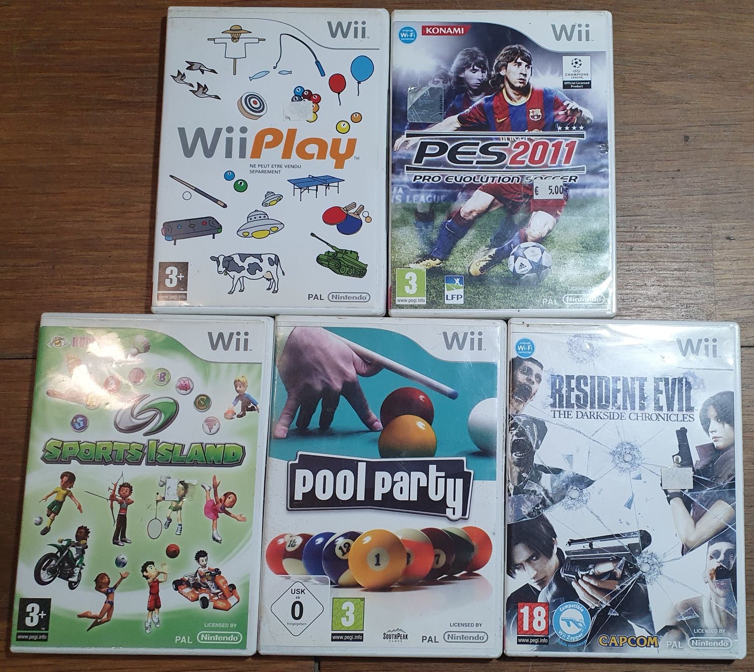 Jogos Nintendo Wii (Como Novos)