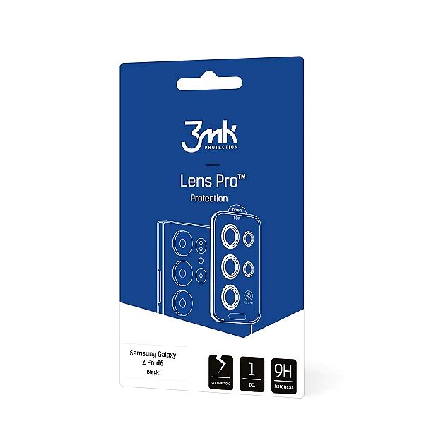 Szkło hartowane na obiektyw aparatu 3mk Lens Protection Pro Black na S