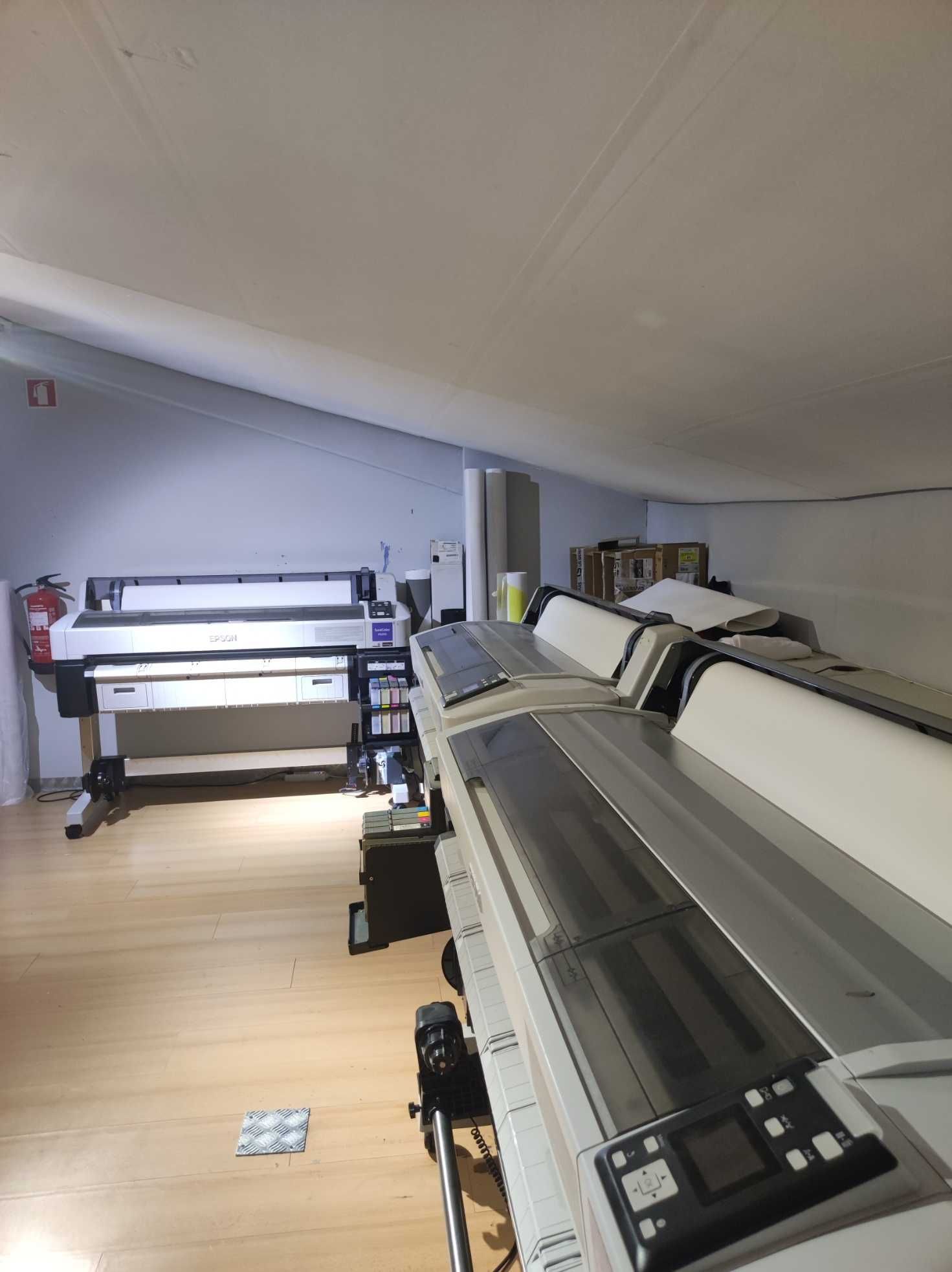 3 Impressoras Epson SureColor F6200 – Sublimação Profissional