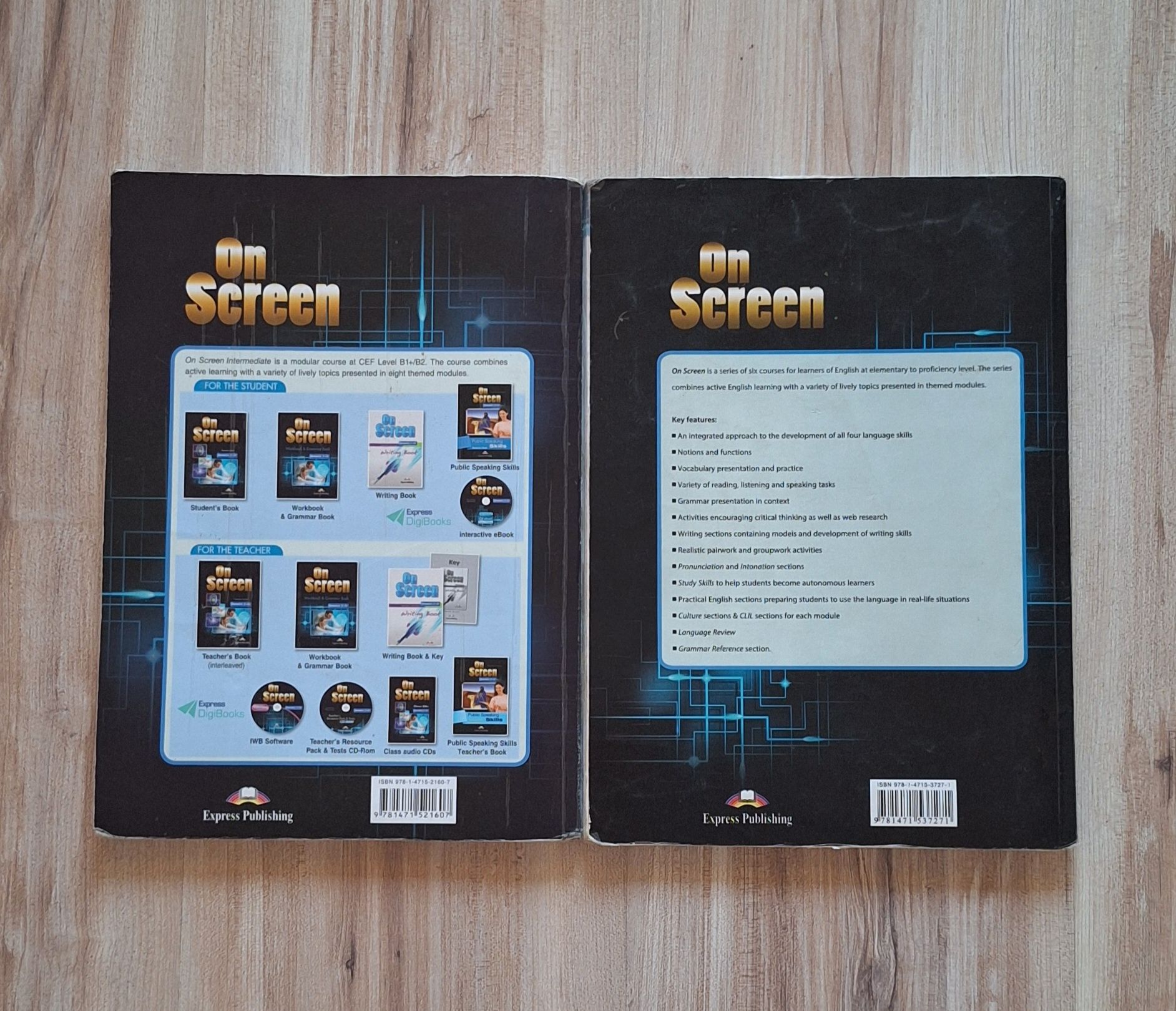 Podręcznik i zeszyt ćwiczeń "On Screen" B1+/B2